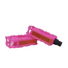 GENERICO - Pedales Pequeños De Plataforma Para Bicicleta Rosado