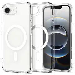 GENERICO - Forro Funda Protector Acrilico magnetico Para iphone 16e