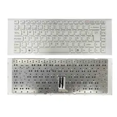 GENERICO - Teclado Para Sony Vaio Vpc-eg Eg Ek Pcg-61b11u Blanco