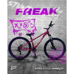 OPTIMUS - BICICLETA STUNT FREAK ACERO RIN27″ 8 VEL