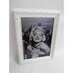 GENERICO - Cuadro 3d Marilyn Monroe Retro Vintage Usa