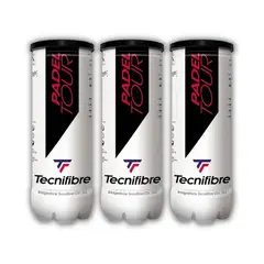 TECNIFIBRE - PADEL TOUR x 3 TARROS