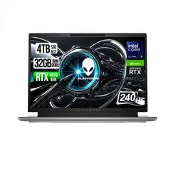 DELL - ALIENWARE INTEL CORE ULTRA 9-185H RTX 4070 8GB SSD 4TB RAM 32GB LED 14" QHD 240Hz