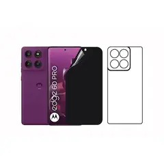 GENERICO - Protector Antiespia + Trasero en Hidrogel Para MOTOROLA EDGE 60 PRO