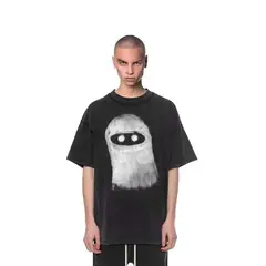 VANN - Camiseta Para Hombre En Algodón Ghost T-shirt Negro