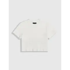 VANN - Camiseta Para Mujer Outer Seams T-shirt Marfíl