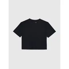 VANN - Camiseta Para Mujer Outer Seams T-shirt Negro