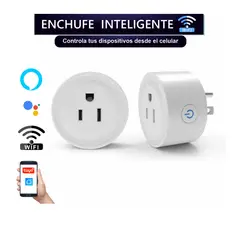 GENERICO - Enchufe Inteligente WiFi -Compatible con Alexa y Google Home