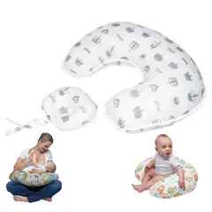 BOOGY - Almohada Cojín de lactancia materna multiusos Coronados