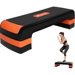 CENTURFIT - Banco Elevador Aeróbicos Fitness Crossfit Ajustable