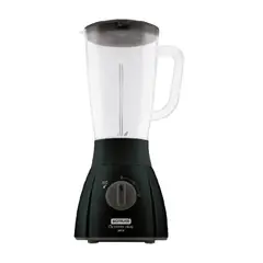 SAMURAI - Licuadora Optimix Plus 2 L Negra Con Vaso De Plastico 110V