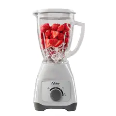 OSTER - Licuadora 2 Velocidades Kaliman Vaso De Vidrio 800W Color Blanco