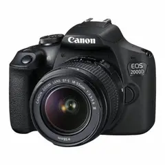 CANON - Cámara EOS 2000D Kit 18 - 55 MP
