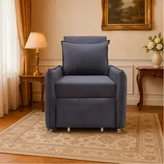 GENERICO - Silla Napoli Multifuncional Reclinable Gris