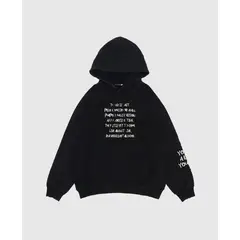 VANN - Buzo Voice Hoodie Negro
