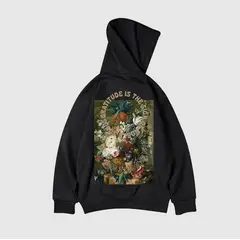 VANN - Buzo Gratitud Hoodie Gris