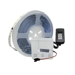 LEXMANA - Cinta Led Running 24v X5 Metros Control Y Adaptador luz Cálida