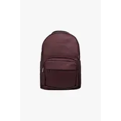 JORMANDS - Mochila M30 de Cuero Vegano Vinotinto