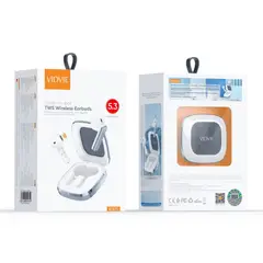 VIDVIE - Audifonos inalambricos BT875 - Blanco