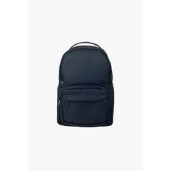 JORMANDS - Mochila M30 de Cuero Vegano Azul Oscuro