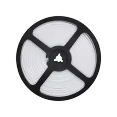 LEXMANA - Cintas Led Neón Flex 12v Rollo 5mtr Incluye Adaptador Luz Cálida