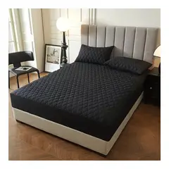 GENERICO - Protector de colchón + fundas de almohadas protectoras cama Matrimonial