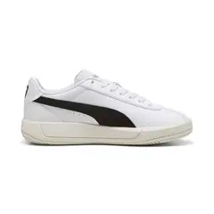 PUMA - Tenis Marca Club Original Blanco Mujer