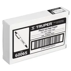 TRUPER - Esfero Azul Retractil En Abs Y Clip Sujetador