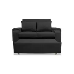 GENERICO - Sofacama Hartmann Multifuncional Carrito Reclinable Negro