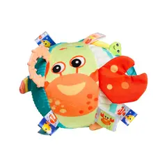 MUNDO BEBE - Balon Pelota Peluche Estimulacion Bebe Niña Niño