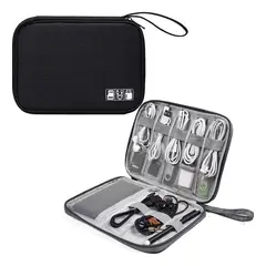 GENERICO - Estuche Porta Cables Y Accesorios Organizador Viajeros
