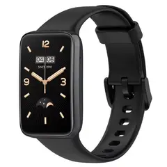 GENERICO - Correa Pulso Banda De Silicona Para Xiaomi Smart Band 7 Pro Negro