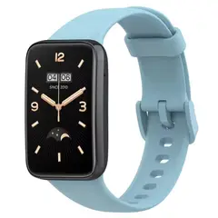 GENERICO - Correa Pulso Banda De Silicona Para Xiaomi Smart Band 7 Pro Azul claro
