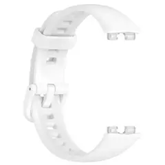 GENERICO - Correa Pulso De Silicona Para Huawei band 8-9-10 Blanco
