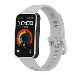 GENERICO - Correa Pulso De Silicona Para Huawei band 8-9-10 Ceniza