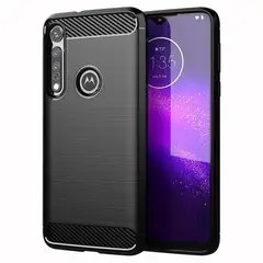 GENERICO - Funda Tipo Carbono Fiber Para Motorola One Macro