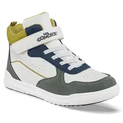LOS GOMOSOS - Tenis Urbanos Driff Blanco-Verde para Niño