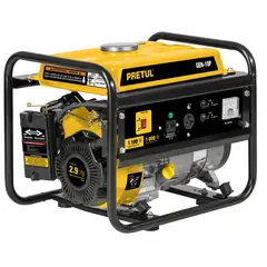 PRETUL - Generador Eléctrico Portátil De 6 Litros 11 Kw 29 Hp