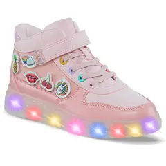 LOS GOMOSOS - Tenis Luces Gernal Rosa para Niña