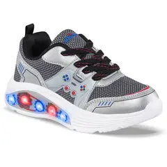 LOS GOMOSOS - Tenis con Luces Zorin Gris para Niño