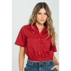 RAGGED - Camisa miller Rojo oscuro Ragged.