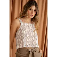 RAGGED - Blusa tejida loe Multicolor Ragged.