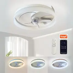 LE CAPRICE - Ventilador De Techo Con Luz Smart Wifi Y Control Remoto