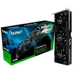 NVIDIA - Tarjeta De Vídeo PALIT GeForce RTX 5060 Infinity 3 GDDR7 8GB