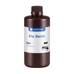 GENERICO - Resina Anycubic para impresora 3D Bio 1Kg Negro