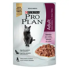 PRO PLAN - Gato Adulto – Salsa Húmeda Sabor Salmón 85 g