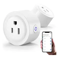 SHEN HUANG - Tomacorriente Inteligente Smart Plug Wifi Enchufe Alexa