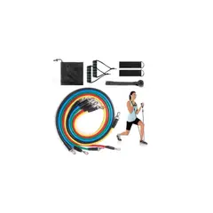 SKY - Kit De Bandas Elásticas Tubulares Resistencia Ejercicio Gym