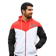 GENERICO - CHAQUETA HOMBRE DEPORTIVA CON CAPUCHA IMPERMEABLE