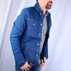 LEC LEE - Chaqueta En Denim Clsica Renovada ndigo Oscuro XLÍndigo oscuro